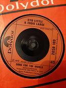 Syd Little & Eddie Large* : Rock Steady (The Deedle-ee Song) (7", Inj)