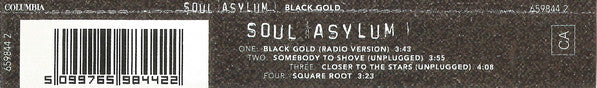 Soul Asylum (2) : Black Gold (CD, Single)