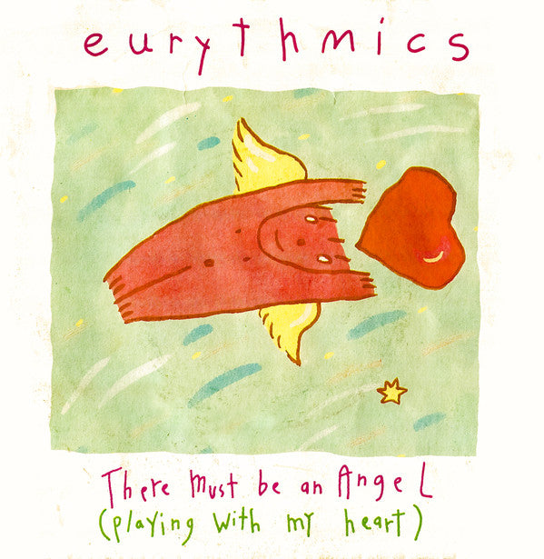 Eurythmics : There Must Be An Angel (Playing With My Heart) (7", Single)