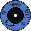 Deborah Harry : Backfired (7", Single, Blu)