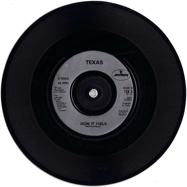 Texas : Why Believe In You (7", Single, Sil)