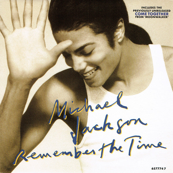 Michael Jackson : Remember The Time (7", Single)