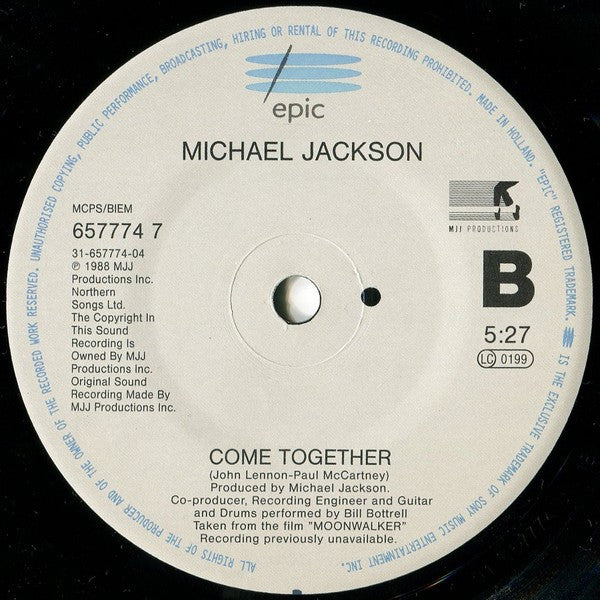 Michael Jackson : Remember The Time (7", Single)