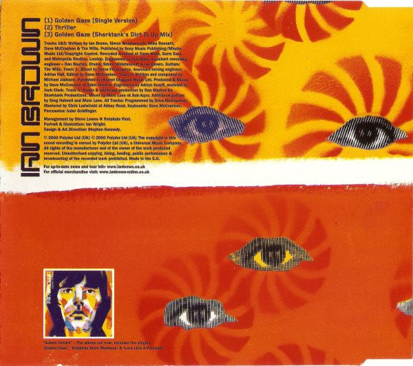 Ian Brown : Golden Gaze (CD, Single, CD2)