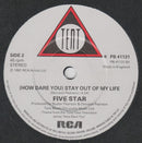 Five Star : Stay Out Of My Life (7", Single)
