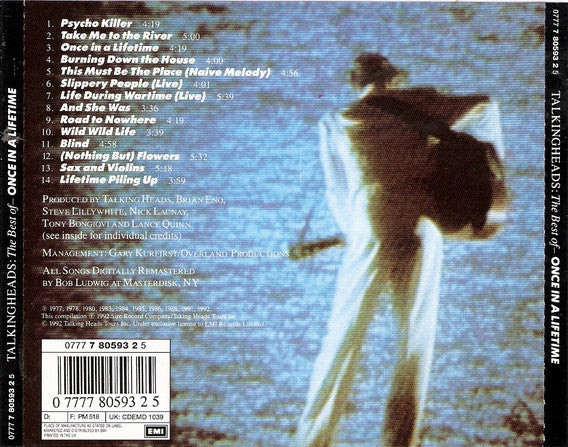 Talking Heads : The Best Of — Once In A Lifetime (CD, Comp, RM)