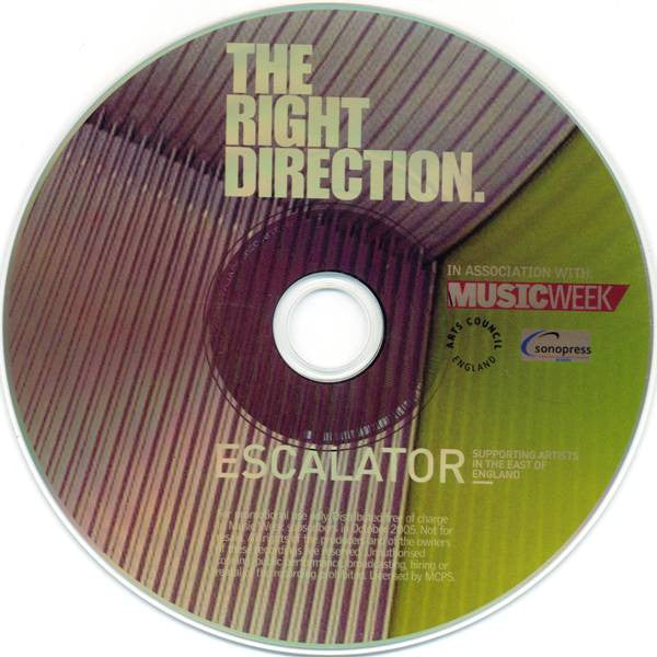 Various : The Right Direction. Escalator (CD, Comp, Promo)