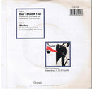 Paul Carrack : Don't Shed A Tear (7", Single, RE)