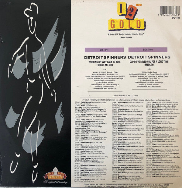 Detroit Spinners* : Working My Way Back To You (12")