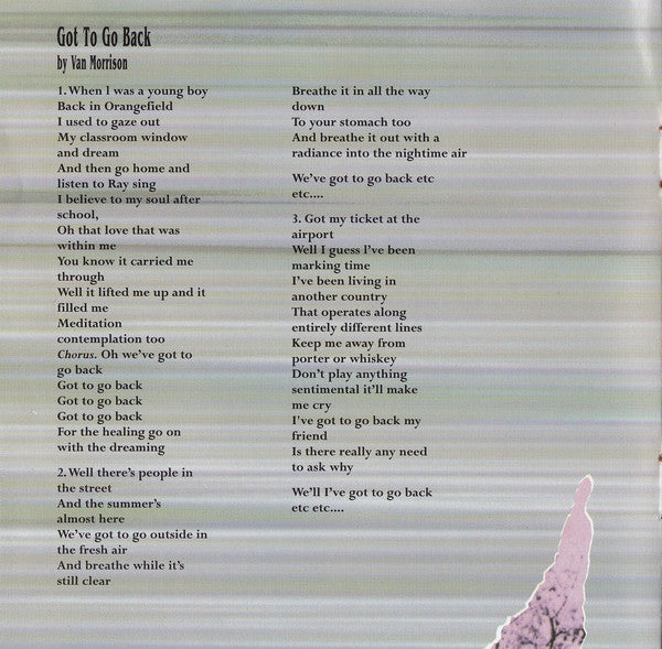 Van Morrison : No Guru, No Method, No Teacher (CD, Album, RE, RM)