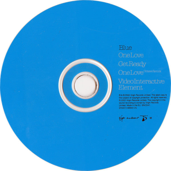 Blue (5) : One Love (CD, Maxi, Enh)