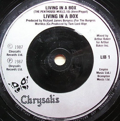 Living In A Box : Living In A Box (7", Single, Sil)