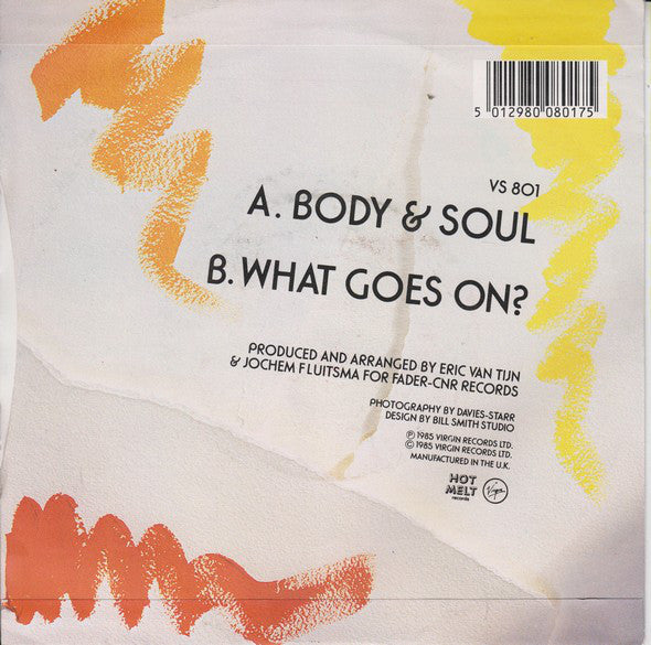 Mai Tai : Body & Soul (7", Single)