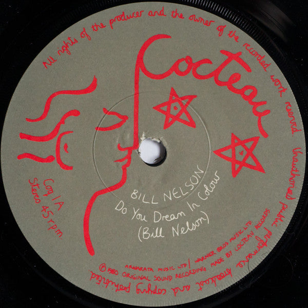 Bill Nelson : Do You Dream In Colour ? (7", Single)