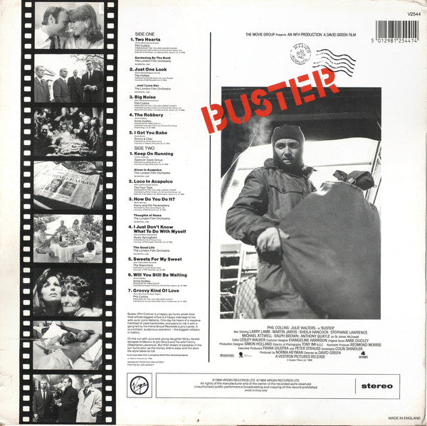 Various : Buster - Original Motion Picture Soundtrack (LP, Comp)