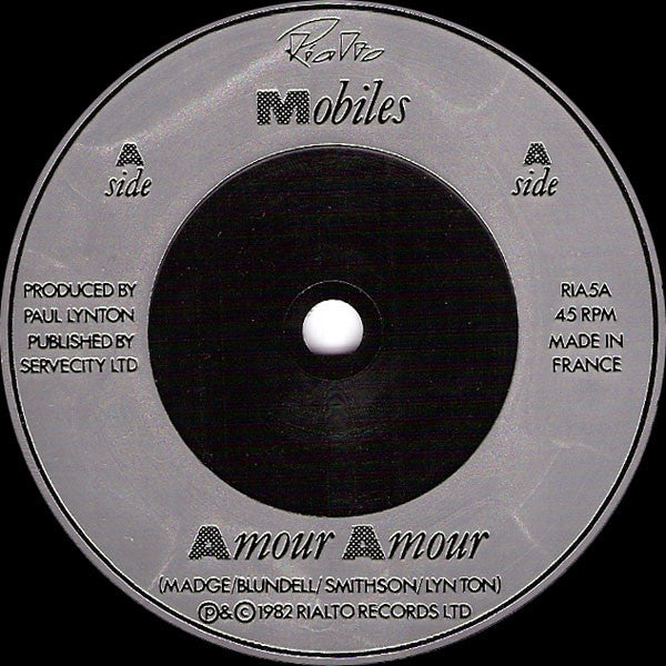Mobiles : Amour Amour (7", Single)