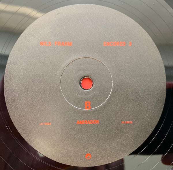 Nils Frahm : Encores 3 (12", EP)