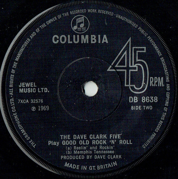 The Dave Clark Five : Play Good Old Rock 'N' Roll (7", Single)