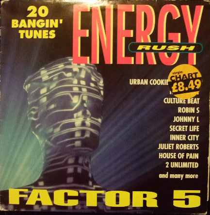 Various : Energy Rush: Factor 5 (LP, Comp)