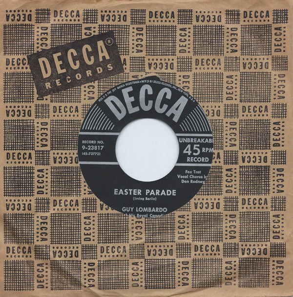 Guy Lombardo And His Royal Canadians : Easter Parade / Always (7", Single, RE)