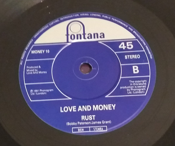 Love And Money : My Love Lives In A Dead House (7", Single)