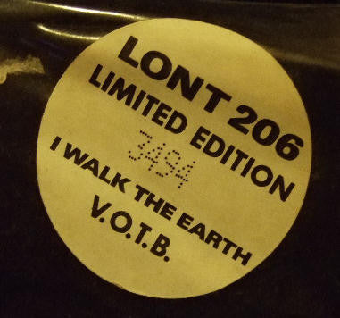 Voice Of The Beehive : I Walk The Earth (10", Ltd, Num, Cle)