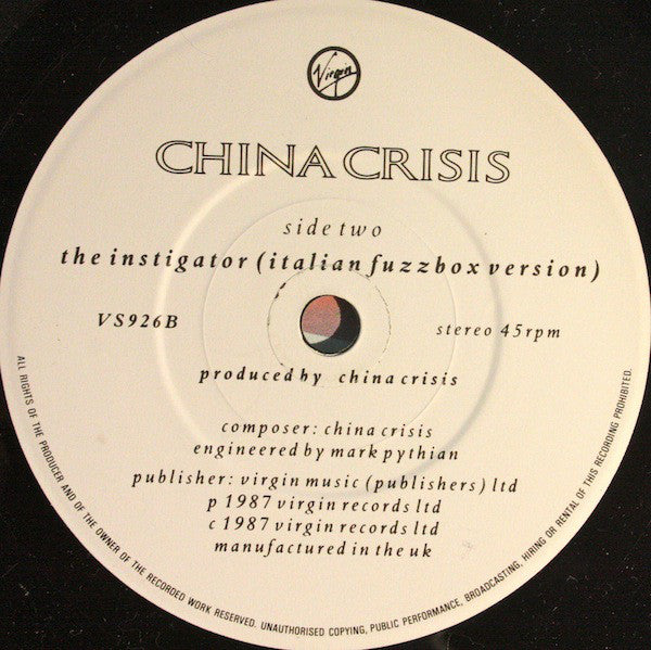 China Crisis : Best Kept Secret (7", Single)