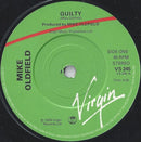 Mike Oldfield : Guilty (7", Single, Red)