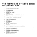 Fleetwood Mac : The Pious Bird Of Good Omen (CD, Comp)