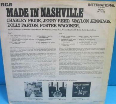 Various : Made In Nashville (LP, Comp, Mono)