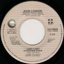 John Lennon : (Just Like) Starting Over (7", Single, SP )