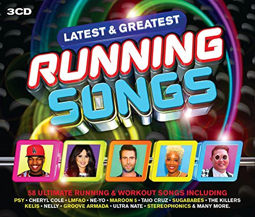 Various : Latest & Greatest Running Songs (3xCD, Album, Comp)