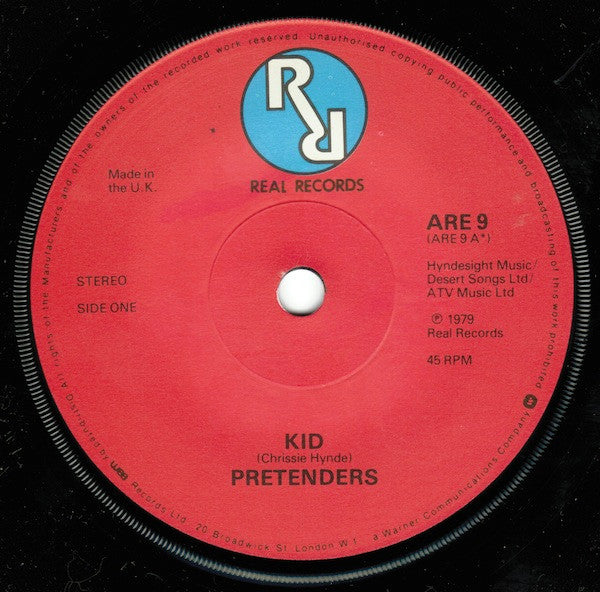 The Pretenders : Kid (7", Single)