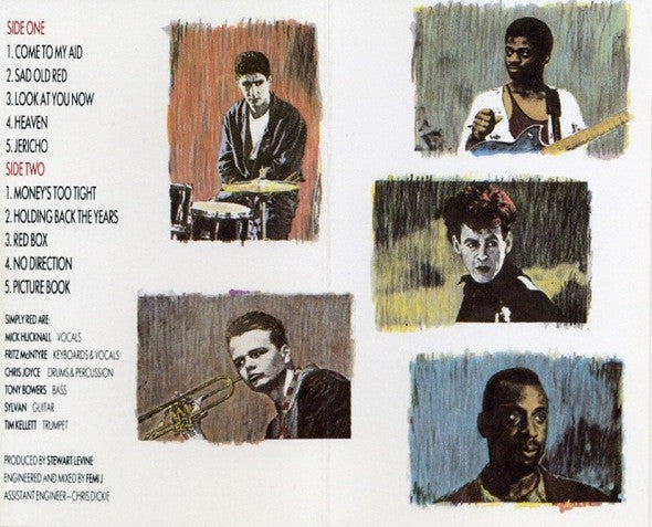 Simply Red : Picture Book (Cass, Album, HX-)