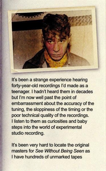 The The : See Without Being Seen (Cass, Album, Ltd, RE)