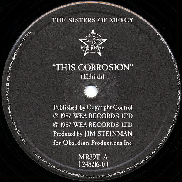 The Sisters Of Mercy : This Corrosion (12", Single, PRS)