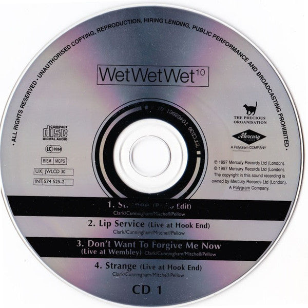 Wet Wet Wet : Strange (CD, Single, CD1)