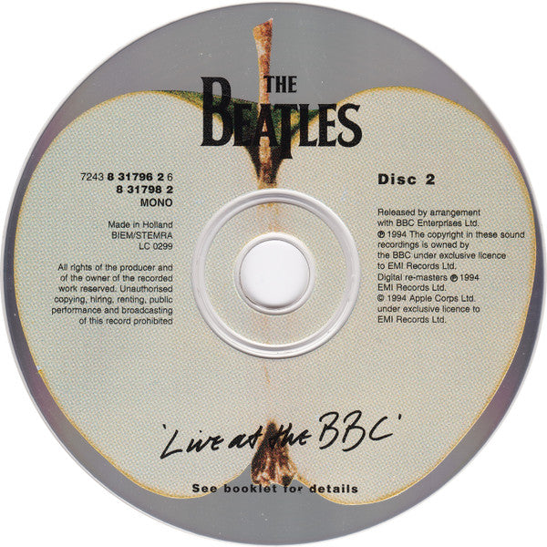 The Beatles : Live At The BBC (2xCD, Comp, Mono, RM)