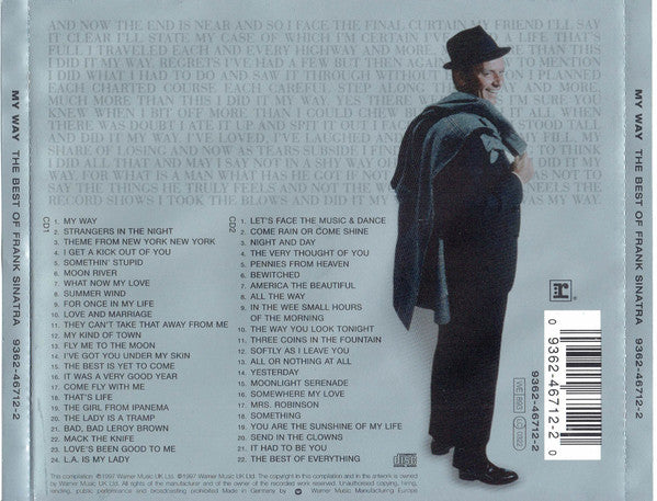 Frank Sinatra : My Way (The Best Of Frank Sinatra) (2xCD, Comp, RE)