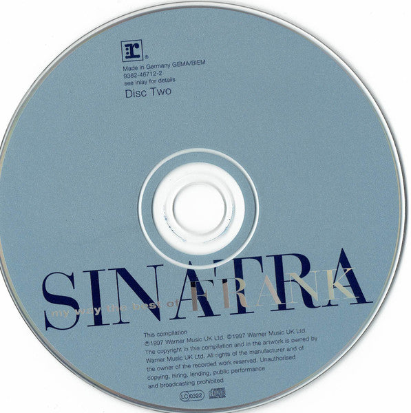 Frank Sinatra : My Way (The Best Of Frank Sinatra) (2xCD, Comp, RE)