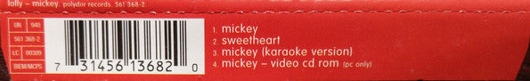 Lolly (2) : Mickey (CD, Single, Enh)