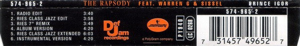 The Rapsody Feat. Warren G & Sissel : Prince Igor (CD, Maxi)