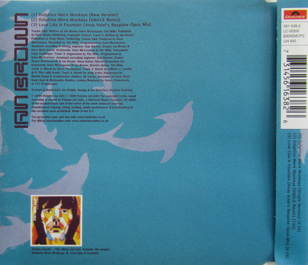 Ian Brown : Dolphins Were Monkeys (CD, Single, CD2)