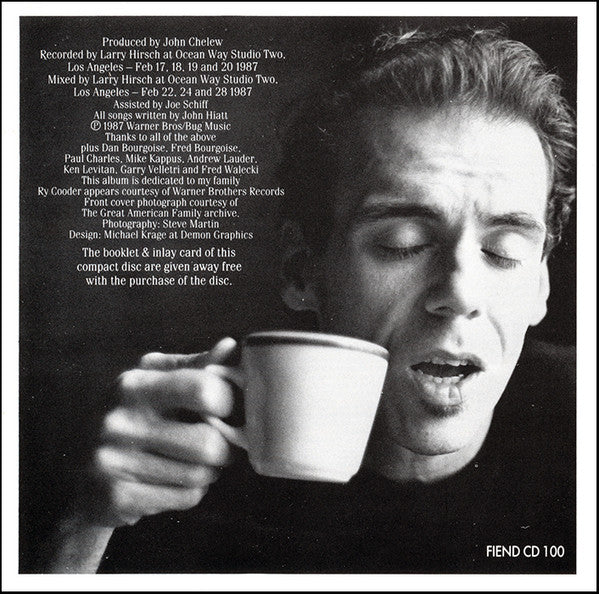 John Hiatt : Bring The Family (CD, Album)