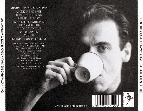 John Hiatt : Bring The Family (CD, Album)