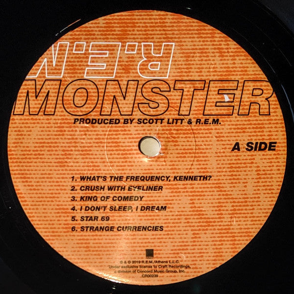 R.E.M. : Monster (LP, Album, RE, RM, 180 + LP, Album, New)