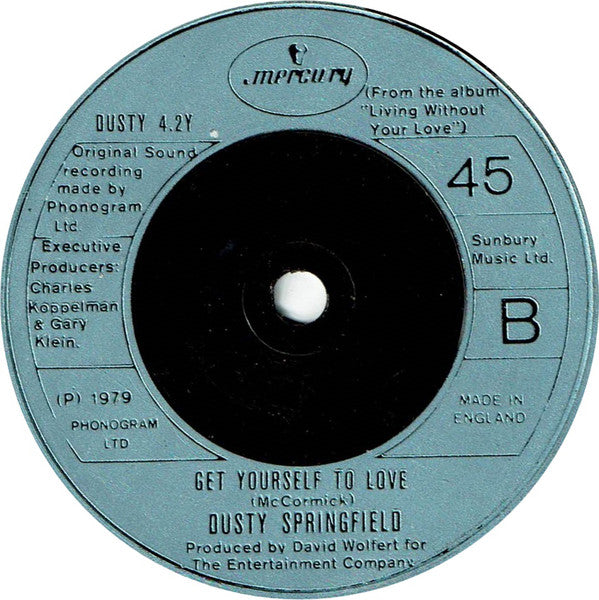 Dusty Springfield : Baby Blue (7", Single)