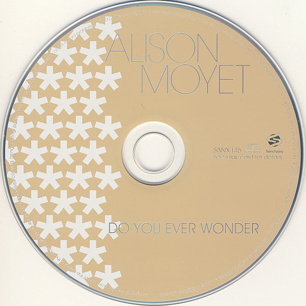 Alison Moyet : Do You Ever Wonder (CD, Single)