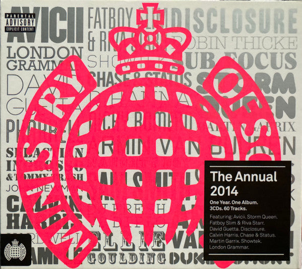 Various : The Annual 2014 (3xCD, Comp, Mixed, Pin)