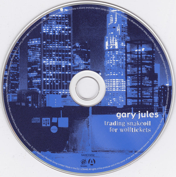 Gary Jules : Trading Snakeoil For Wolftickets (CD, Album)